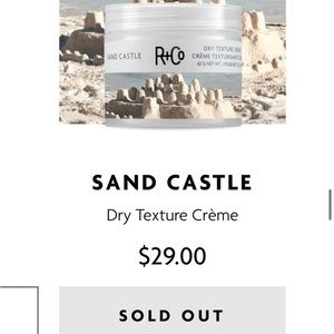 Sand Castle Dry Texture creme R & Co